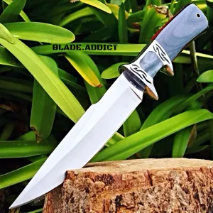 10.25" Survival Full Tang Hunting Outdoor Fixed Blade