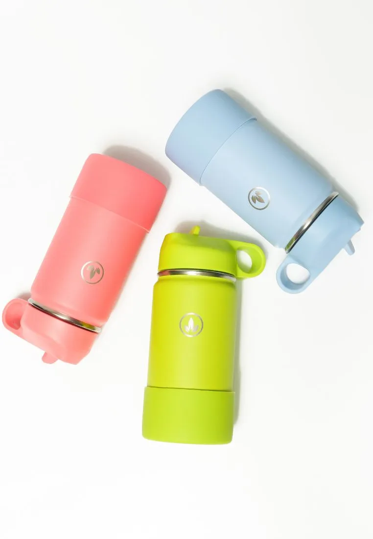 12 oz Aquathermos with Silicone Boot - Insulated Stainless Steel