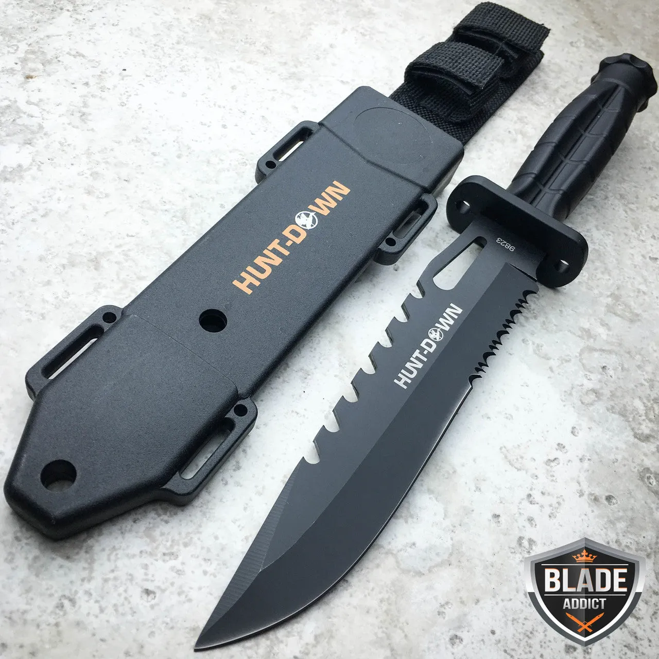 12" Military Survival Fixed Blade