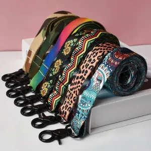 15-Color Adjustable Dog Harness & Leash