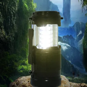 1pcs Tent LED Battery Lantern Telescopic Torch Camping Lamp Waterproof Emergency Light Powered By Dry Battery