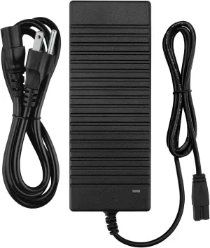 2-Prong 12V 10A AC/DC Adapter Compatible with Mini Fridge MNBX4 Desk Cooler Compatible with Pottery Barn Teen Foshan HANYI HYS70-12 HYS7012 HYS70-12AC 12VDC 10A DC12V 120W 12.0V Power Supply Cord