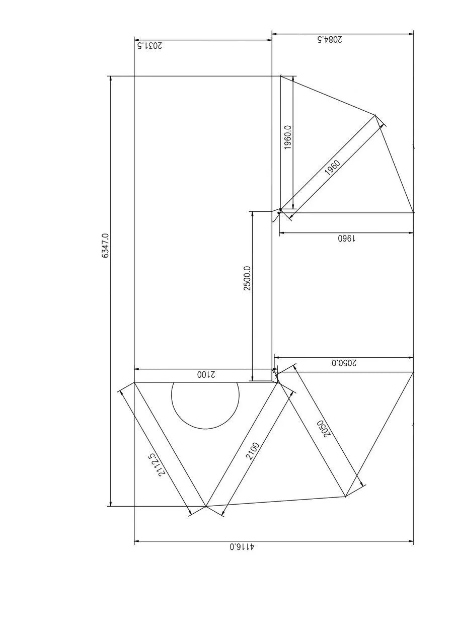 2.5m 270 Awning - Semi Automatic Opening  (UVE95 %) LH