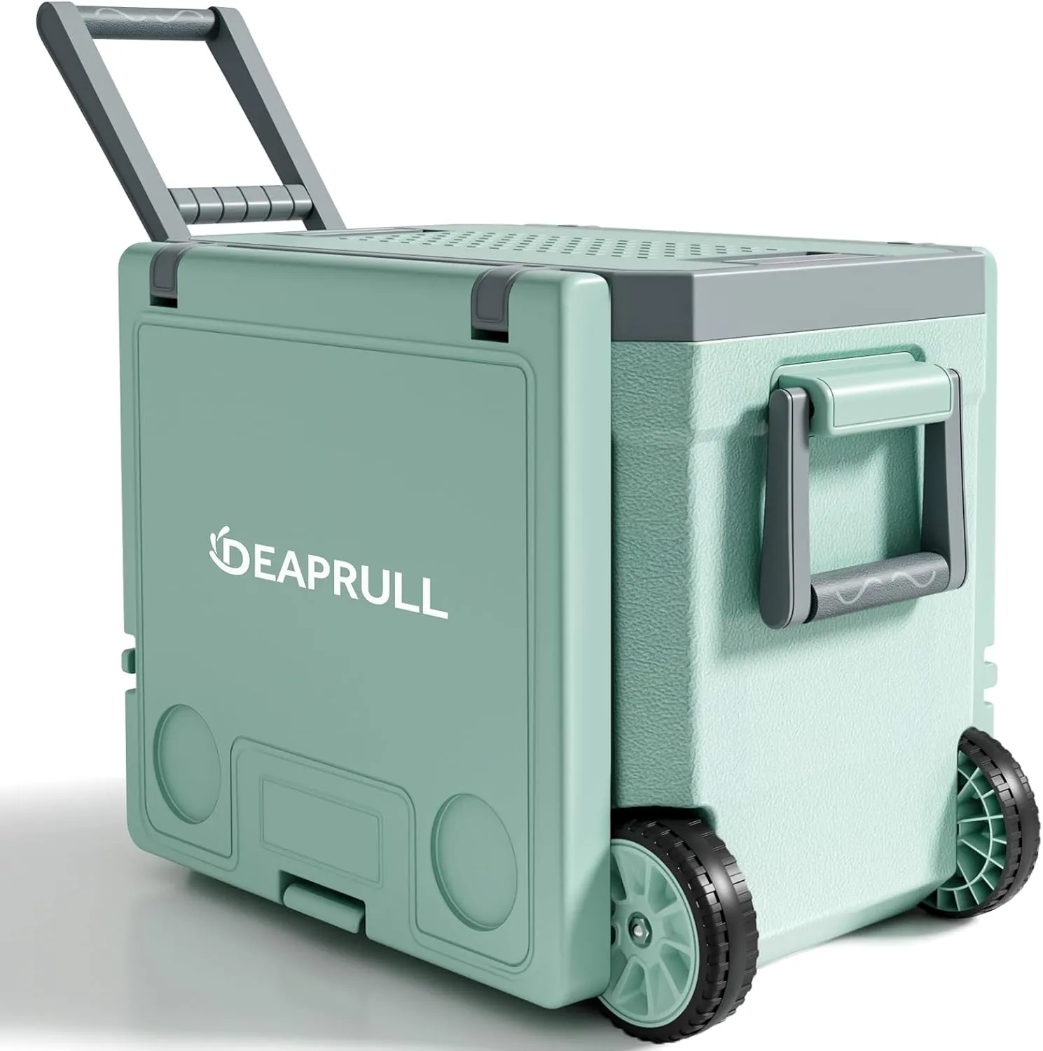 36 Quart Cooler with Wheels, Ice Chests Portable Wheeled Cooler Holds Ice up to 6 Days, Leak-Proof Outdoor Insulated Ulta-Light Hard Cooler for Camping, Beach, Boat, Fishing