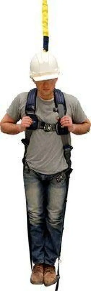3M DBI-SALA 9501403 Fall Protection Full Body Harness Accessory, Suspension Trauma Safety Straps, Black (2 Pack)