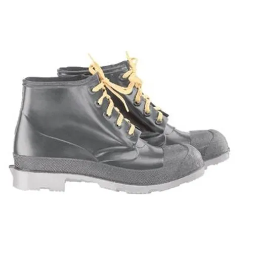 86104-11 Onguard Industries Size 11 Black 6'' Polyblend PVC And Polyurethane Chemical Resistant Workshoes With Cleated Outsole, Steel Toe And Removable Insole, 15.34 fl. oz., 6" x 11" x 1"