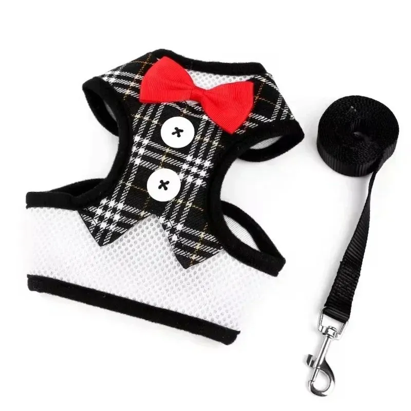 Adjustable Cat Vest Harness With Leash