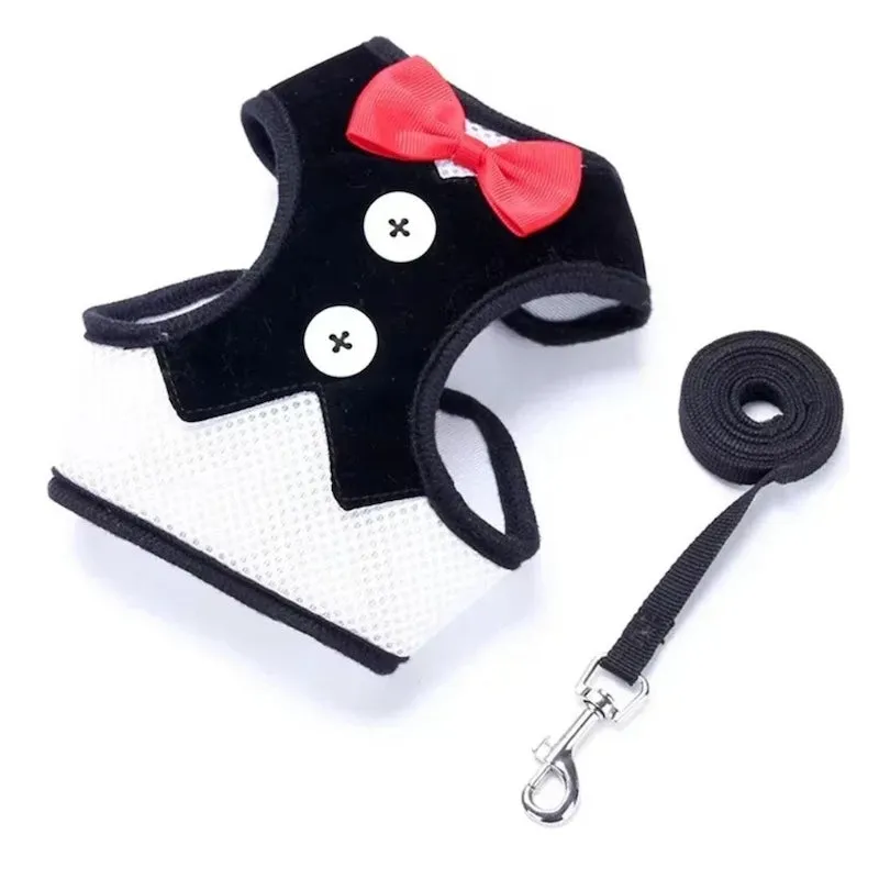 Adjustable Cat Vest Harness With Leash