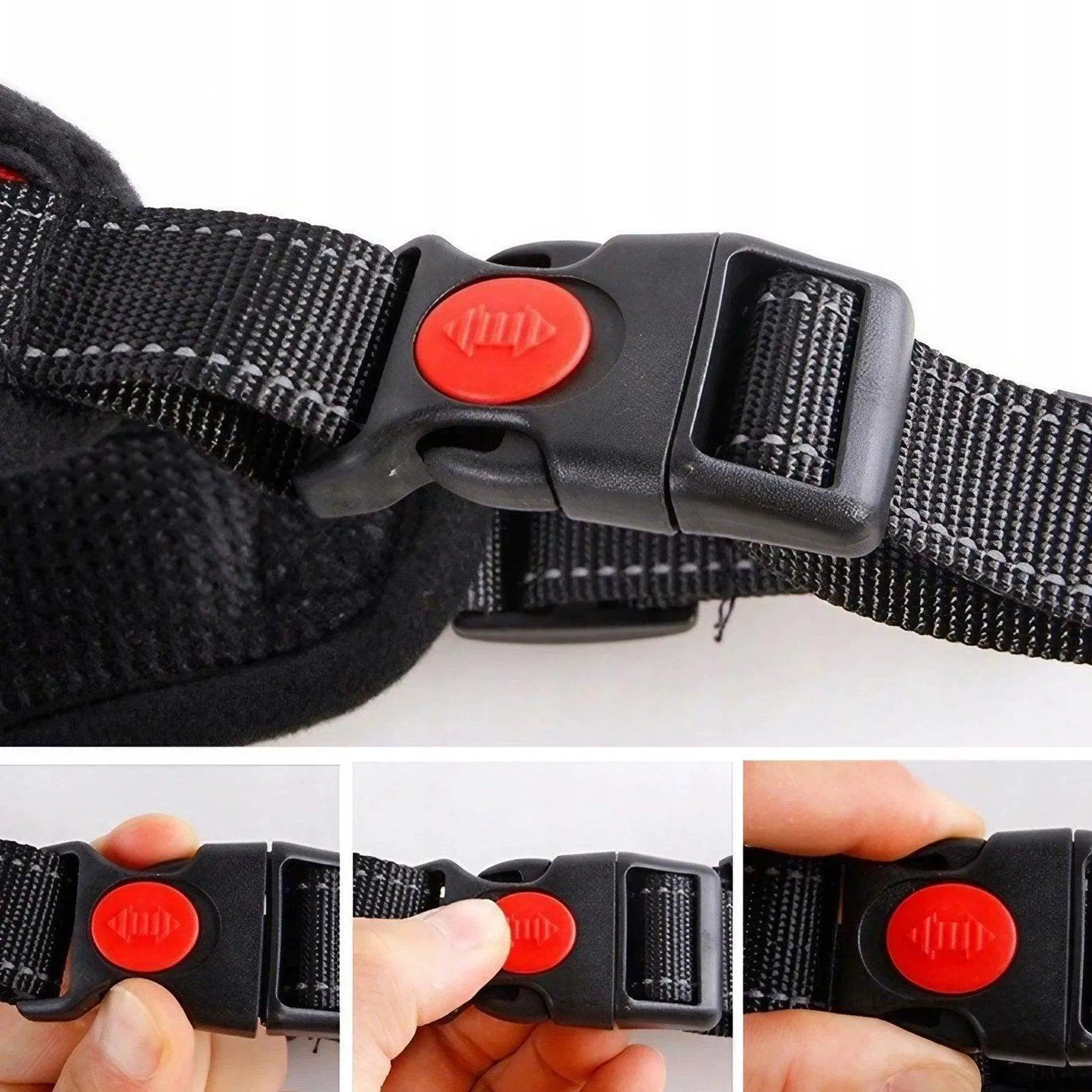 Adjustable Dog Harness Vest No-Pull Design