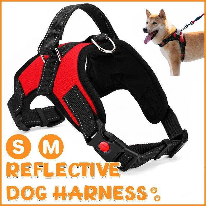 Adjustable Dog Harness Vest No-Pull Design