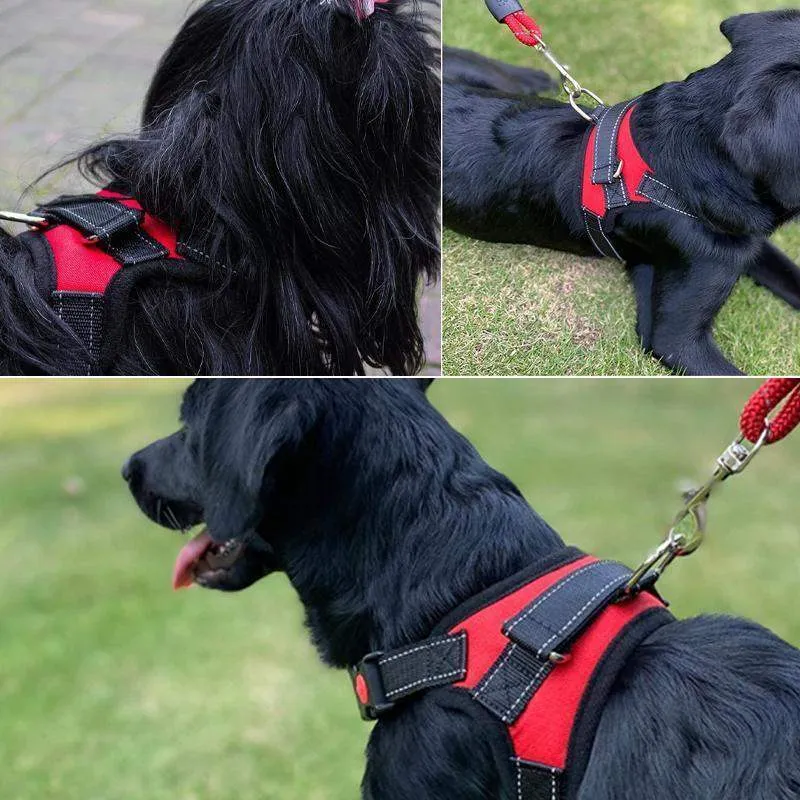 Adjustable Dog Harness Vest No-Pull Design