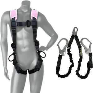AFP Demon Fall Protection Comfortable Safety Harness (OSHA/ANSI PPE)