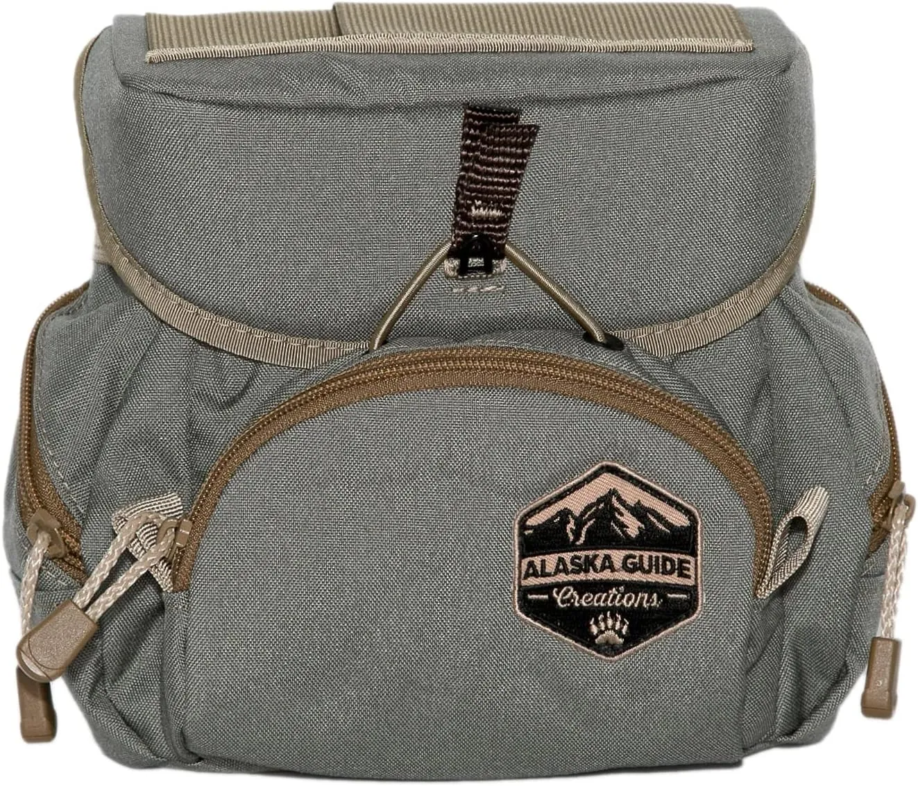 Alaska Classic HBS Bino Pack | Camo Binocular Harness Vest | Hunting Binoculars and Rangefinder Pouch (Foliage)