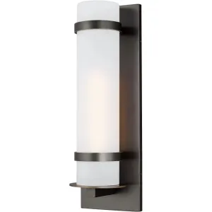 Alban Antique Bronze LED Outdoor Wall Lantern