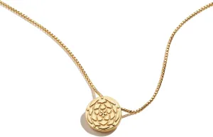 Alex and Ani Path of Symbols Adjustable Necklace for Women, New Beginnings Pendant, 14K Gold Plated Sterling Silver, 15 to 18 in