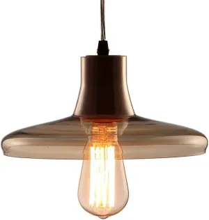Amber Clear Glass Suspension Lamp Chandelier Retro Nostalgic E27 Light Edison E27 Hanging Lantern for Themed Bar Villa Restaurant Illumination Exterior Light Fixture/C