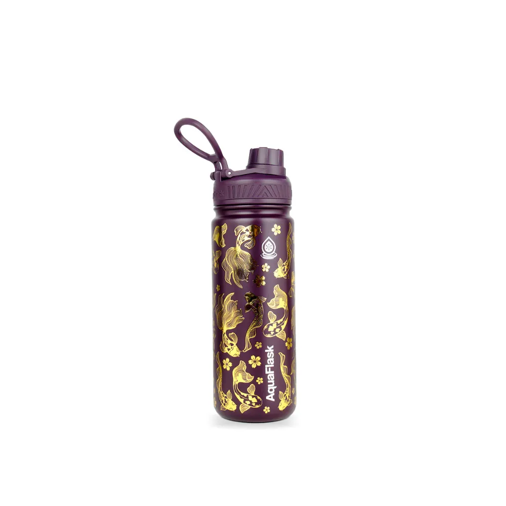 AquaFlask Koi Vacuum Insulated Water Bottles 530ml (18oz)