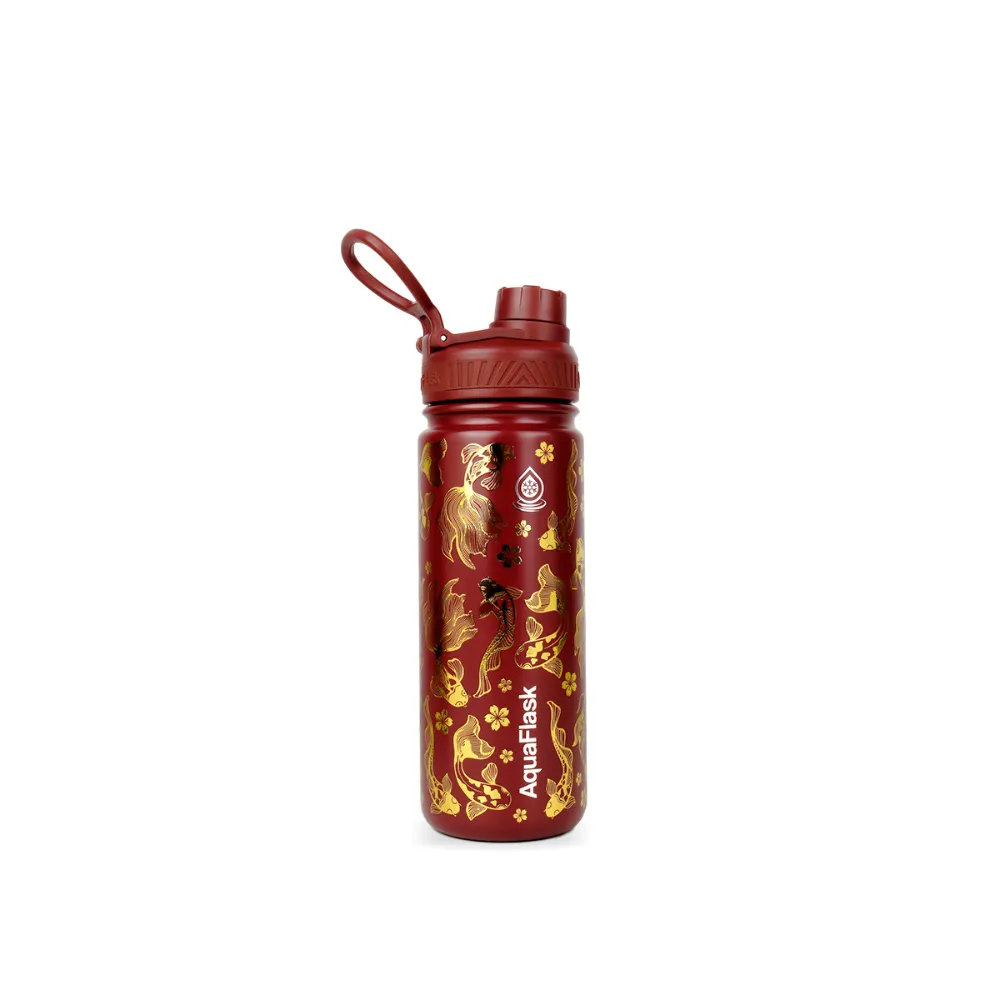 AquaFlask Koi Vacuum Insulated Water Bottles 530ml (18oz)