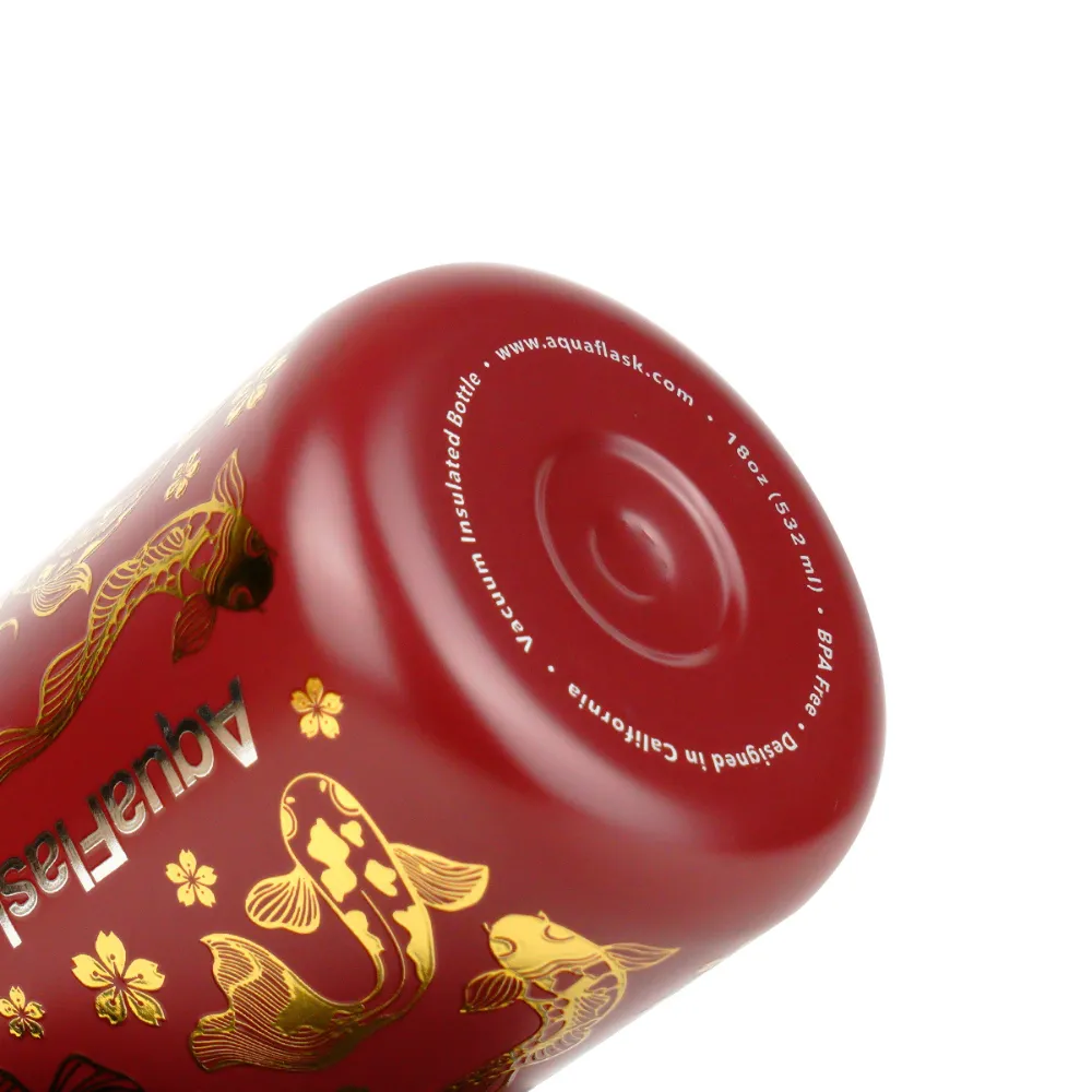 AquaFlask Koi Vacuum Insulated Water Bottles 530ml (18oz)