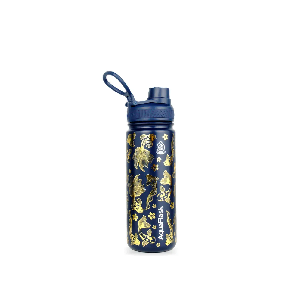 AquaFlask Koi Vacuum Insulated Water Bottles 530ml (18oz)
