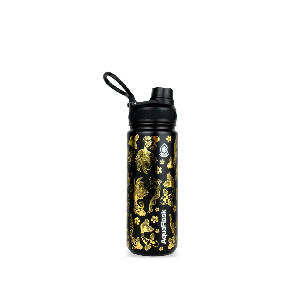 AquaFlask Koi Vacuum Insulated Water Bottles 530ml (18oz)