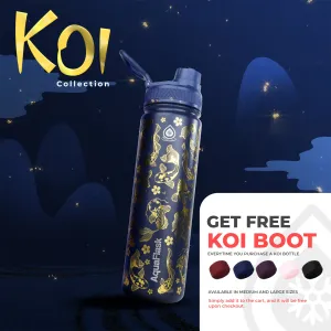 AquaFlask Koi Vacuum Insulated Water Bottles 650ml (22oz)