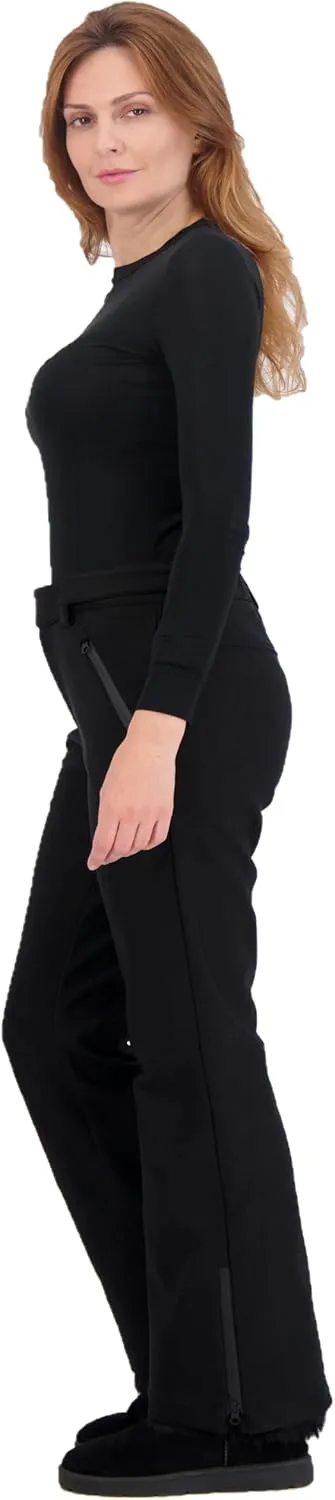 Arctic Quest womens Snow Ski Pants Water Resistant Softshell Insulated Flare for Snowboarding Hiking Winter Outdoor Pants