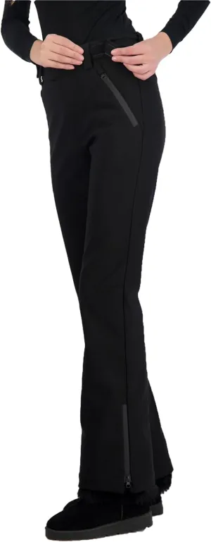 Arctic Quest womens Snow Ski Pants Water Resistant Softshell Insulated Flare for Snowboarding Hiking Winter Outdoor Pants