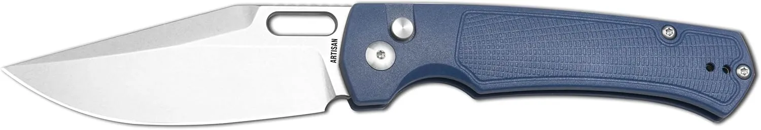 ARTISANCUTLERY REVEL Folding Pocket Knife with 3.54'' S90V Steel Blade, EDC Knife with FRN Handle for Camping Hiking(1867G)