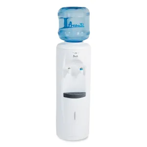Avanti Cold And Room Temperature Water Dispenser, 3-5 Gal, 11.5 X 12. 5 X 34, White