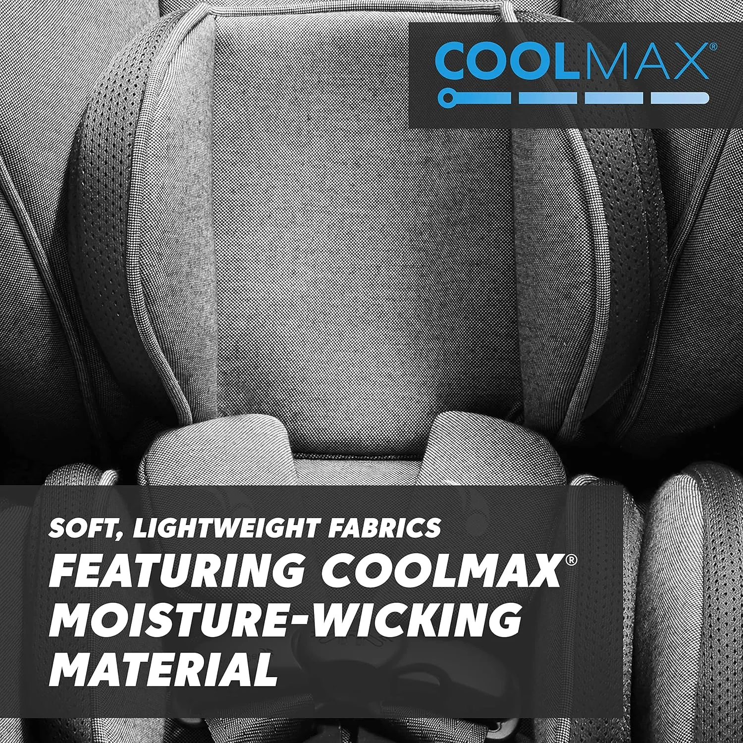 Baby Jogger City Turn Rotating Convertible Car Seat Unique 180-Degree Turn Lightweight COOLMAX Fabric Pike