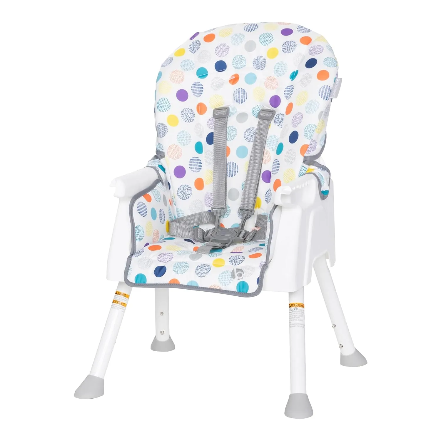 Baby Trend Adapt Plus 6-in-1 EZ Clean High Chair to Toddler Chair, Orbits White