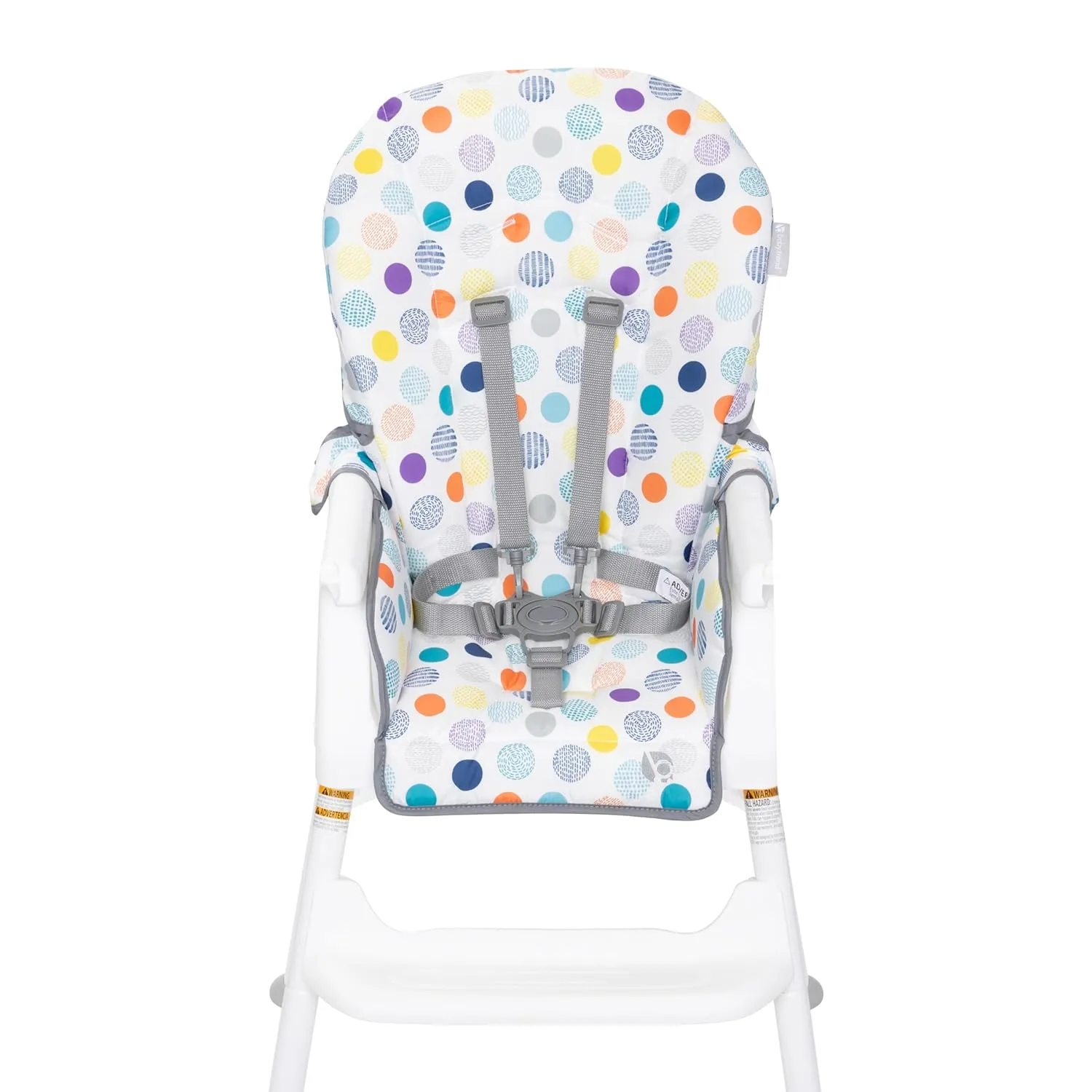 Baby Trend Adapt Plus 6-in-1 EZ Clean High Chair to Toddler Chair, Orbits White