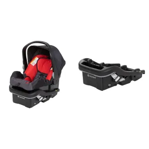 Baby Trend EZ-Lift Plus 35 Infant Car Seat and Extra Base with Latch Connectors and Flip Foot Recline