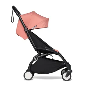 BABYZEN YOYO2 Stroller - Lightweight & Compact - Includes Black Frame, Ginger Seat Cushion   Matching Canopy - Suitable for Children Up to 48.5 Lbs