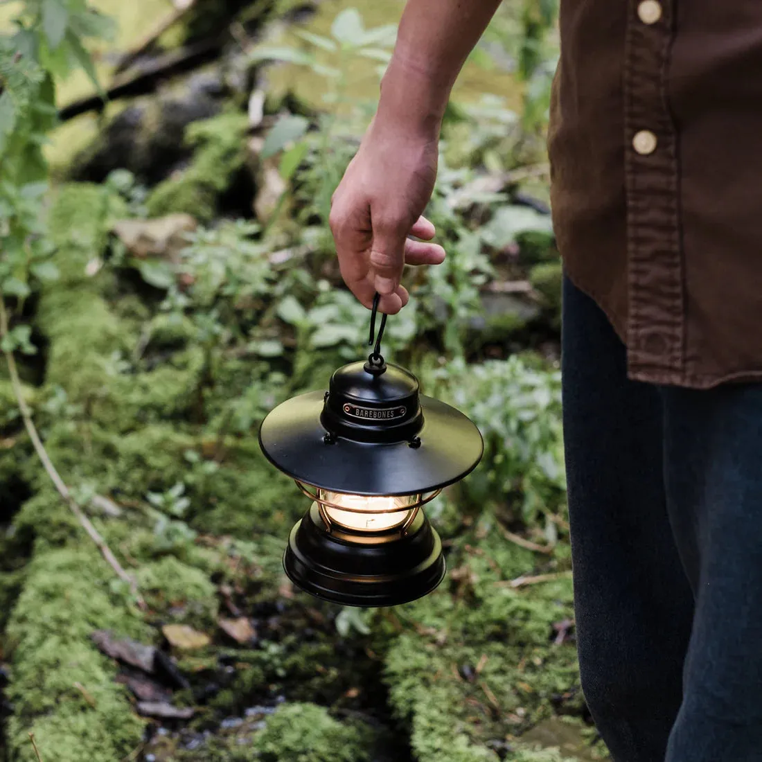 Barebones Living Outpost Lantern (Antique Bronze)