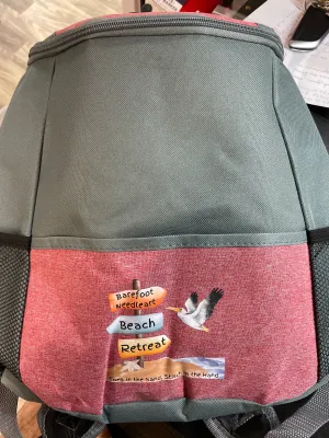 Barefoot Needleart Beach Retreat Cooler