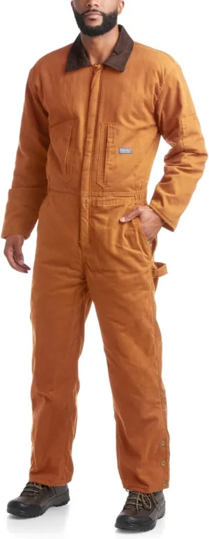 Bass Creek Outfitters Mens Coveralls - Insulated Water-Resistant Long Sleeve Work Wear Jump Suit, Coveralls for Men (M-XXL)