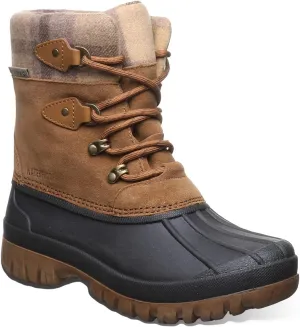 BEARPAW Women's Tessie Boot | Classic Suede Lightweight Lace-Up Boot