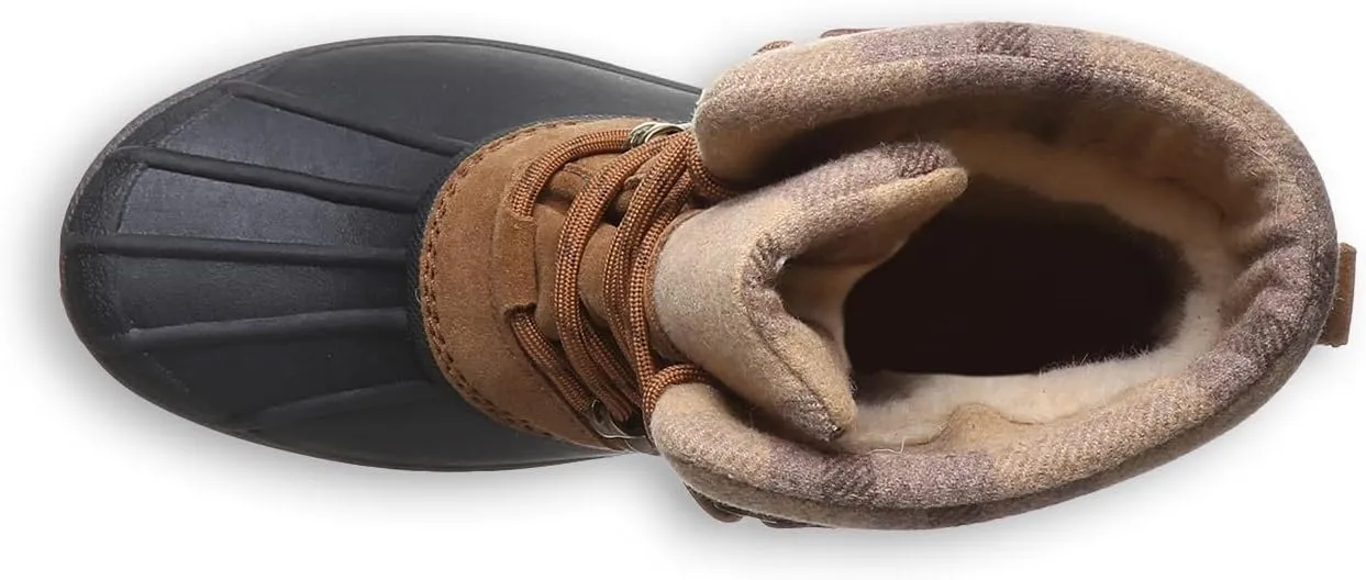 BEARPAW Women's Tessie Boot | Classic Suede Lightweight Lace-Up Boot