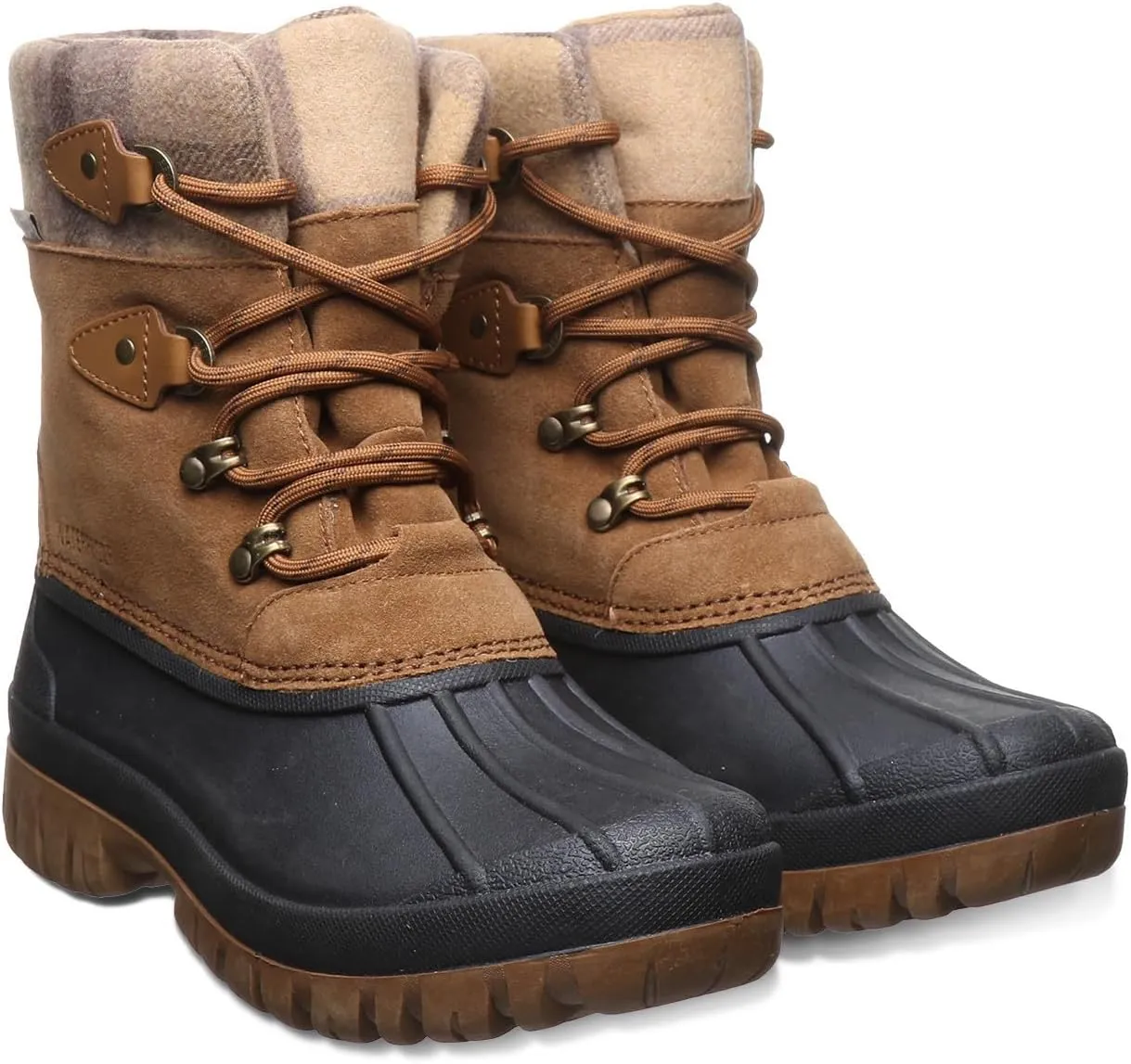 BEARPAW Women's Tessie Boot | Classic Suede Lightweight Lace-Up Boot