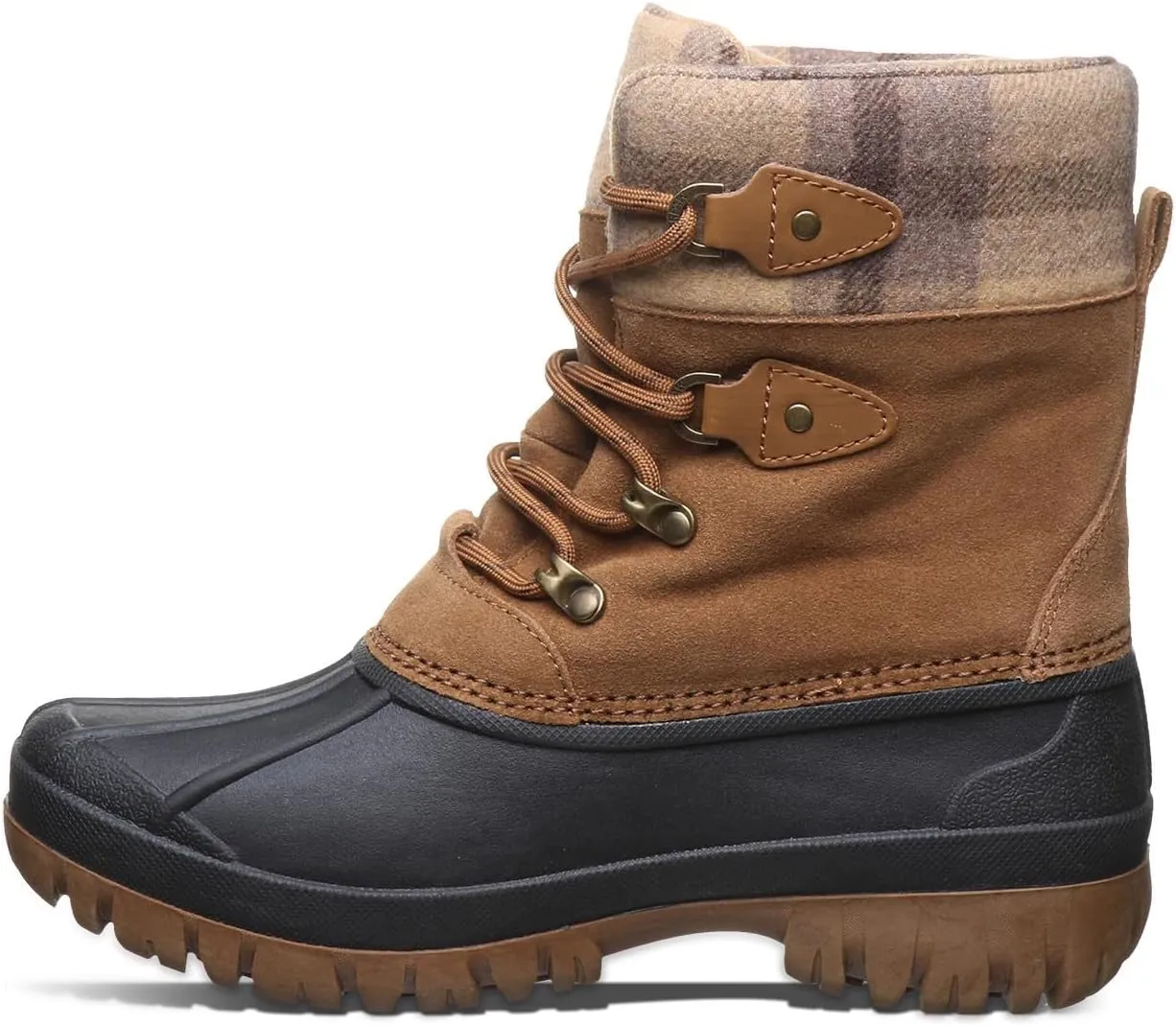 BEARPAW Women's Tessie Boot | Classic Suede Lightweight Lace-Up Boot