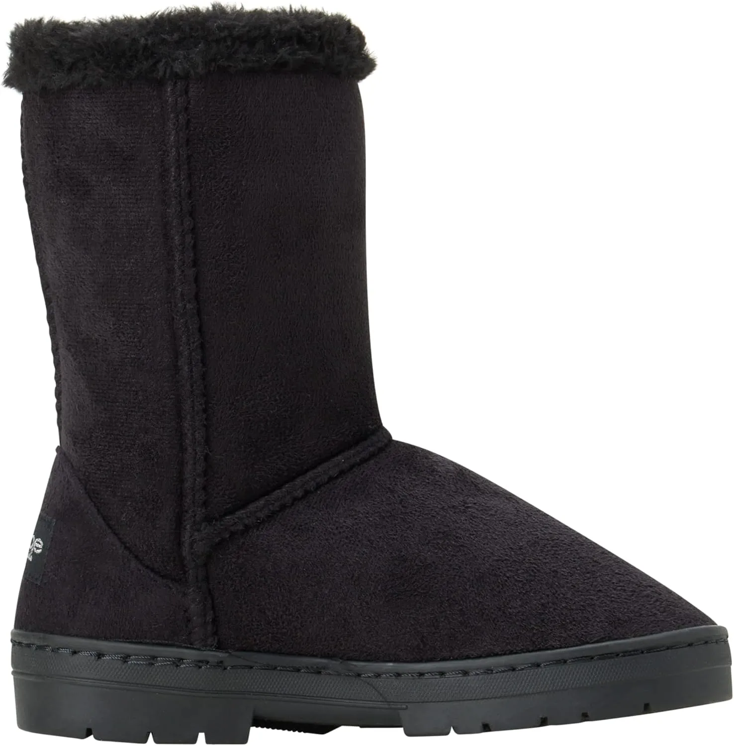 bebe Girl's Fur Lined Winter Boot with Rhinestone Details (Toddler/Little Girl/Big Girl)