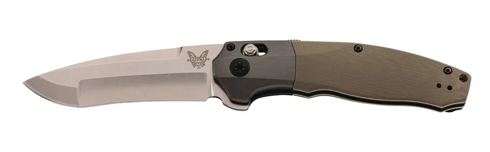 Benchmade 496 Vector AXIS Assist 3.6" OD Green Satin Knife