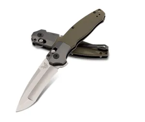 Benchmade 496 Vector AXIS Assist 3.6" OD Green Satin Knife