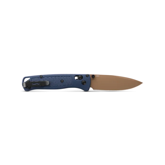 Benchmade 535FE-05 Bugout Crater Blue CPM-S30V 3.24" Plain Edge Pocket Knife