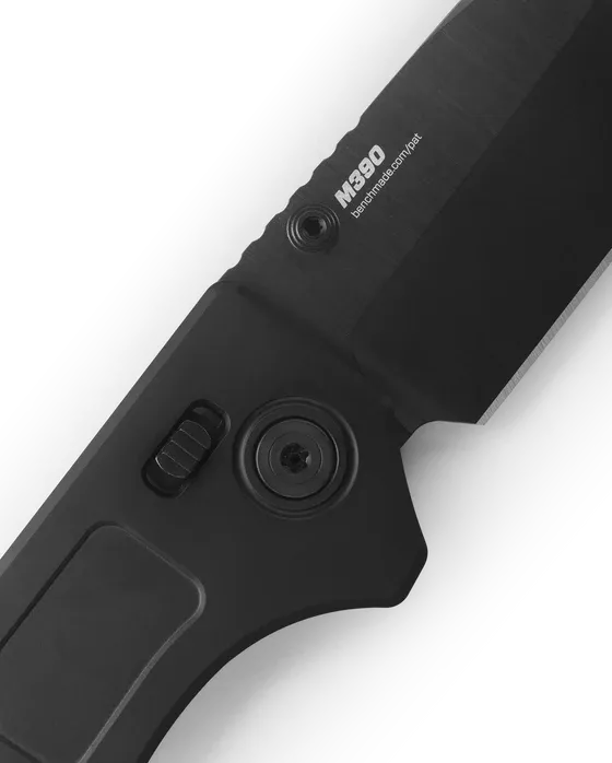 Benchmade 748BK-01 Narrows Black Titanium Drop-Point 3.43" Plain Edge Pocket Knife