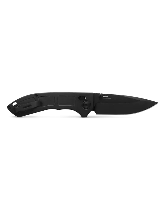 Benchmade 748BK-01 Narrows Black Titanium Drop-Point 3.43" Plain Edge Pocket Knife