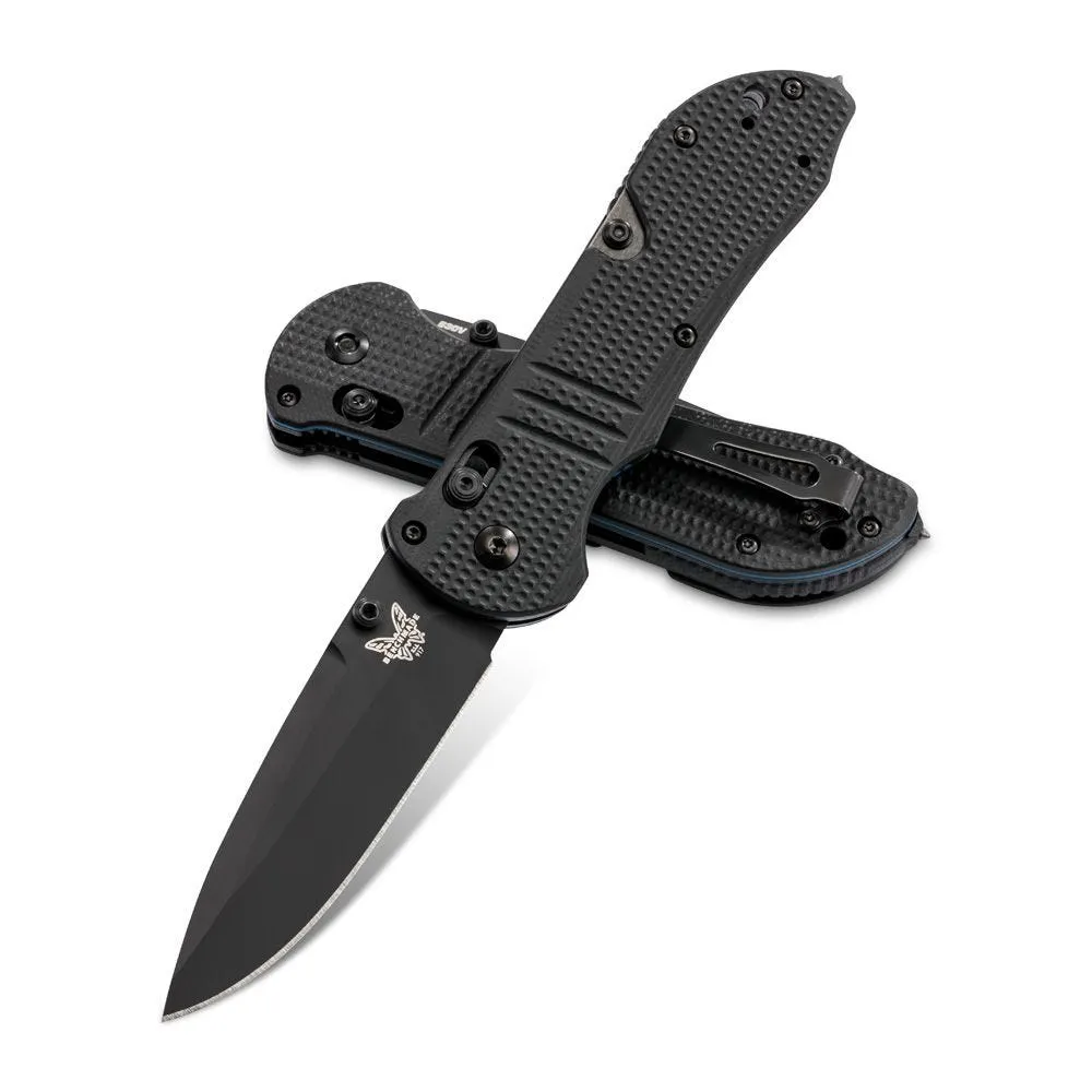 Benchmade 917BK-1901 Thin Blue Line Tactical Triage BK1 / Plain Edge Knife