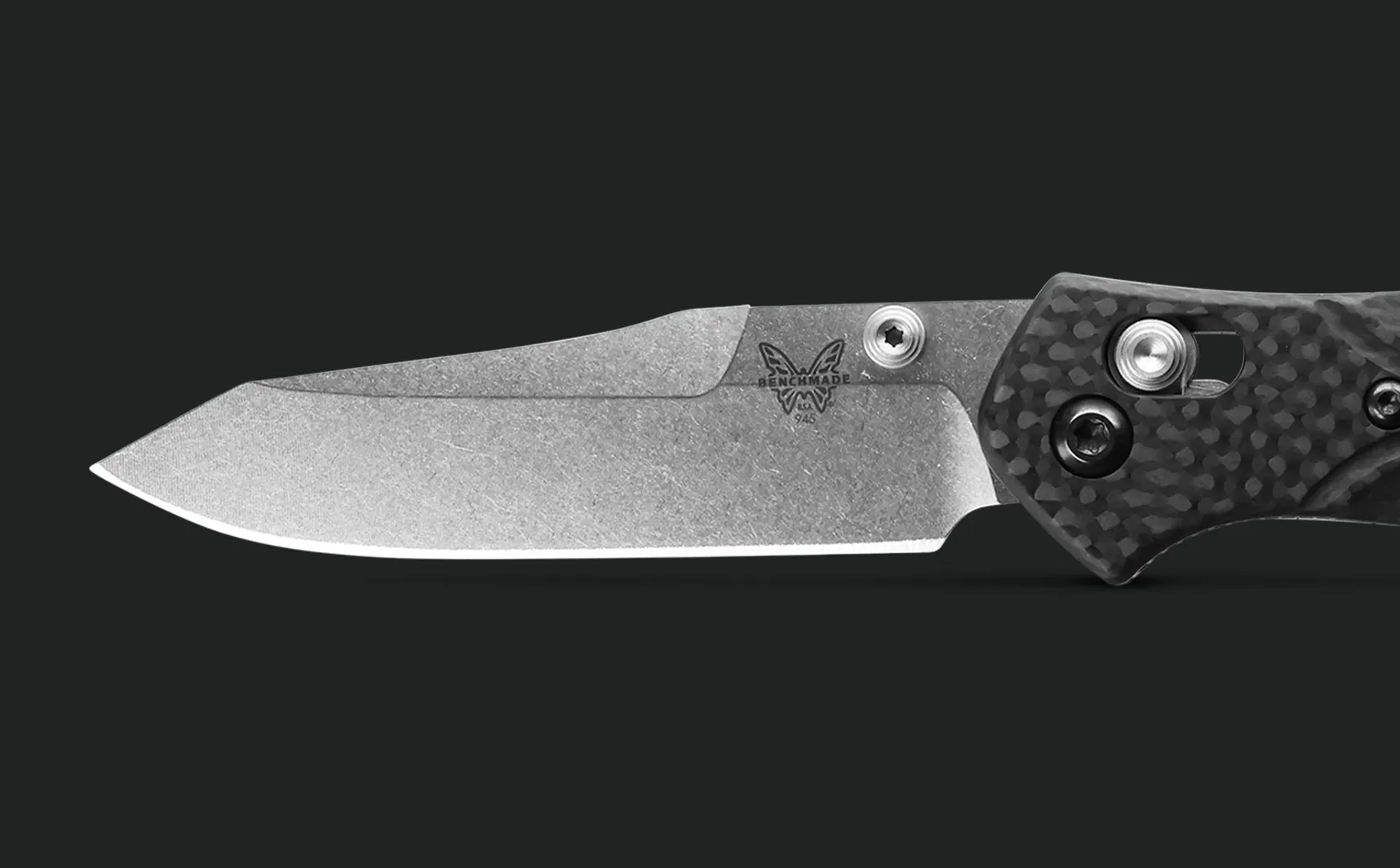 Benchmade 945-2 Mini Osborne Carbon Fiber 2.92" CPM-S90V Folding Pocket Knife